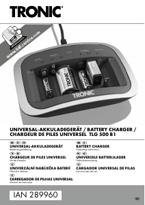 Manual Tronic IAN 289960 Battery Charger