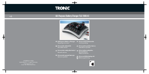 Instrukcja Tronic TLG 1000 A1 Ładowarka akumulatorów