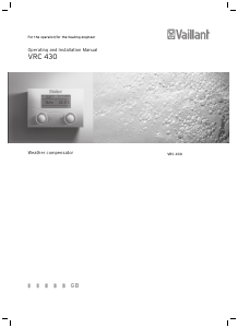 Manual Vaillant VRC 430 Thermostat