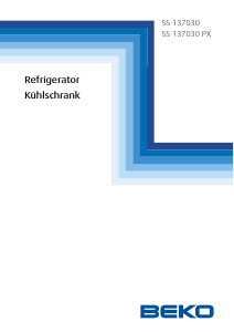 Handleiding BEKO SS137030 Koelkast