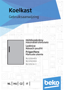 Használati útmutató BEKO BU 1150 HCA Hűtőszekrény