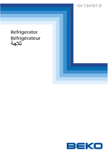 Manual BEKO CH 134101 D Fridge-Freezer