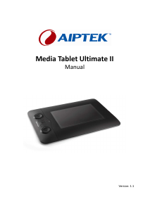 Manual Aiptek MediaTablet Ultimate II Pen Tablet