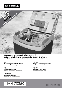 Manuale Rocktrail IAN 70350 Frigorifero portatile