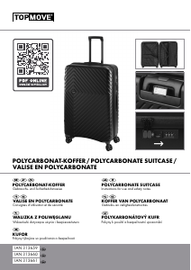 Manual Topmove IAN 313659 Suitcase