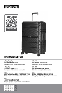 Mode d’emploi Topmove IAN 314177 Valise