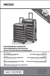 Manual Topmove IAN 303985 Suitcase