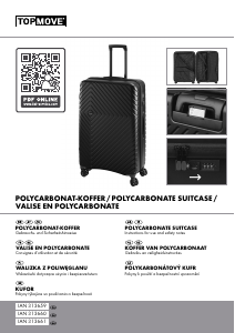 Manual Topmove IAN 313660 Suitcase