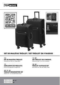 Manual Topmove IAN 311625 Suitcase