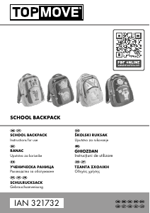 Manual Topmove IAN 321732 Backpack