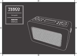 Manual Tesco RDR1701 Radio