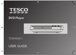 Manual Tesco TCDVDSS11 DVD Player