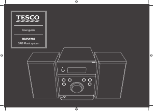 Manual Tesco DMS1702 Stereo-set