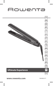 Manual de uso Rowenta SF8210F0 Ultimate Experience Plancha de pelo