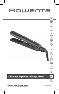 Manuale Rowenta SF8220F0 Ultimate Experience Piastra per capelli
