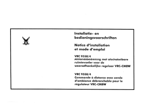 Mode d’emploi Vaillant VRC 9558/4 Thermostat