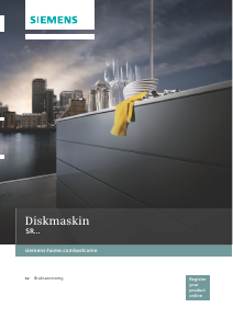 Bruksanvisning Siemens SR65M033EU Diskmaskin