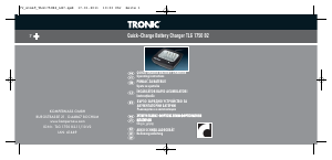 Handleiding Tronic TLG 1750 B2 Batterijlader