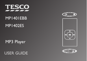 Manual Tesco MP1401EBB Mp3 Player