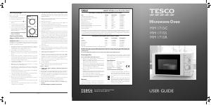 Handleiding Tesco MM1715C Magnetron