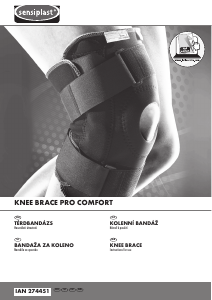 Manual Sensiplast IAN 274451 Knee Brace