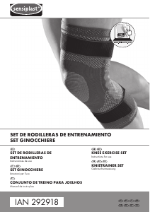 Bedienungsanleitung Sensiplast IAN 292918 Kniebandage