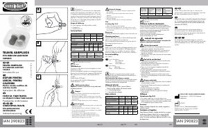 Manual Sensiplast IAN 290823 Dopuri de urechi