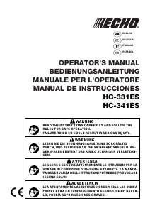 Manual de uso Echo HC-331ES Tijeras cortasetos