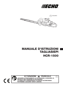 Manuale Echo HCR-1500 Tagliasiepi