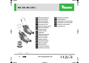 Manual Viking MA 339 C Corta-relvas