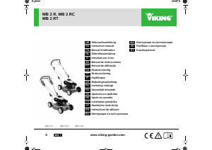 Manual Viking MB 2 RC Mașină de tuns iarbă