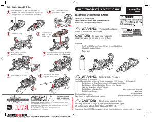 Manual Hasbro Spider-Man 3 Electronic Web Spinning Blaster