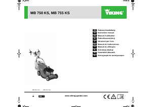 Manual Viking MB 750 KS Lawn Mower