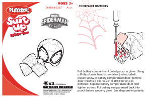 Manual Hasbro Spider-Man Playskool Suit Up Spider-Man