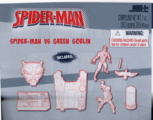 Handleiding Hasbro Spider-Man vs. Green Goblin