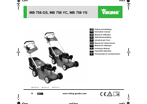 Manual Viking MB 756 GS Lawn Mower