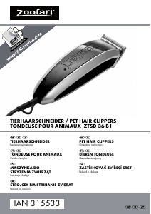 Manual Zoofari IAN 315533 Pet Trimmer