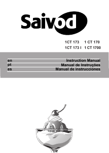 Manual Saivod 1 CT 173 Congelador