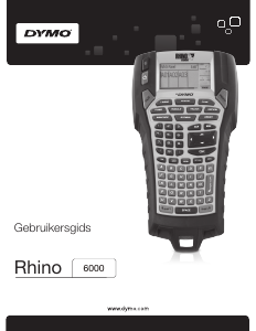 Manual Dymo RHINO 6000 Label Printer