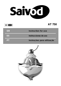 Bruksanvisning Saivod AT 750 Frys