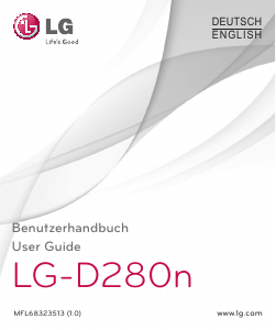 Bedienungsanleitung LG D280n L65 Handy