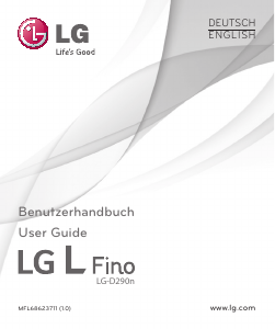 Handleiding LG D290n L Fino Mobiele telefoon