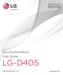 Bedienungsanleitung LG D405 L90 Handy