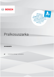 Instrukcja Bosch WVH2849EPL Pralko-suszarka