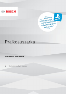 Instrukcja Bosch WDU28520PL Pralko-suszarka