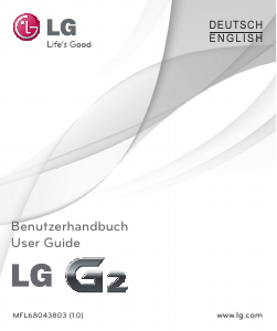 Bedienungsanleitung LG D802 G2 Handy