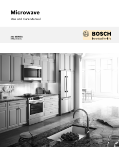 Manual Bosch HMV3053C Microwave