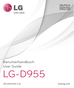 Handleiding LG D955 G Flex Mobiele telefoon