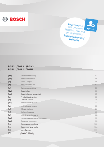 Bruksanvisning Bosch BGN2180AU Støvsuger