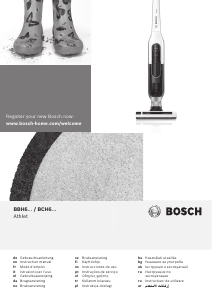 Manual Bosch BCH65ALL Athlet Vacuum Cleaner